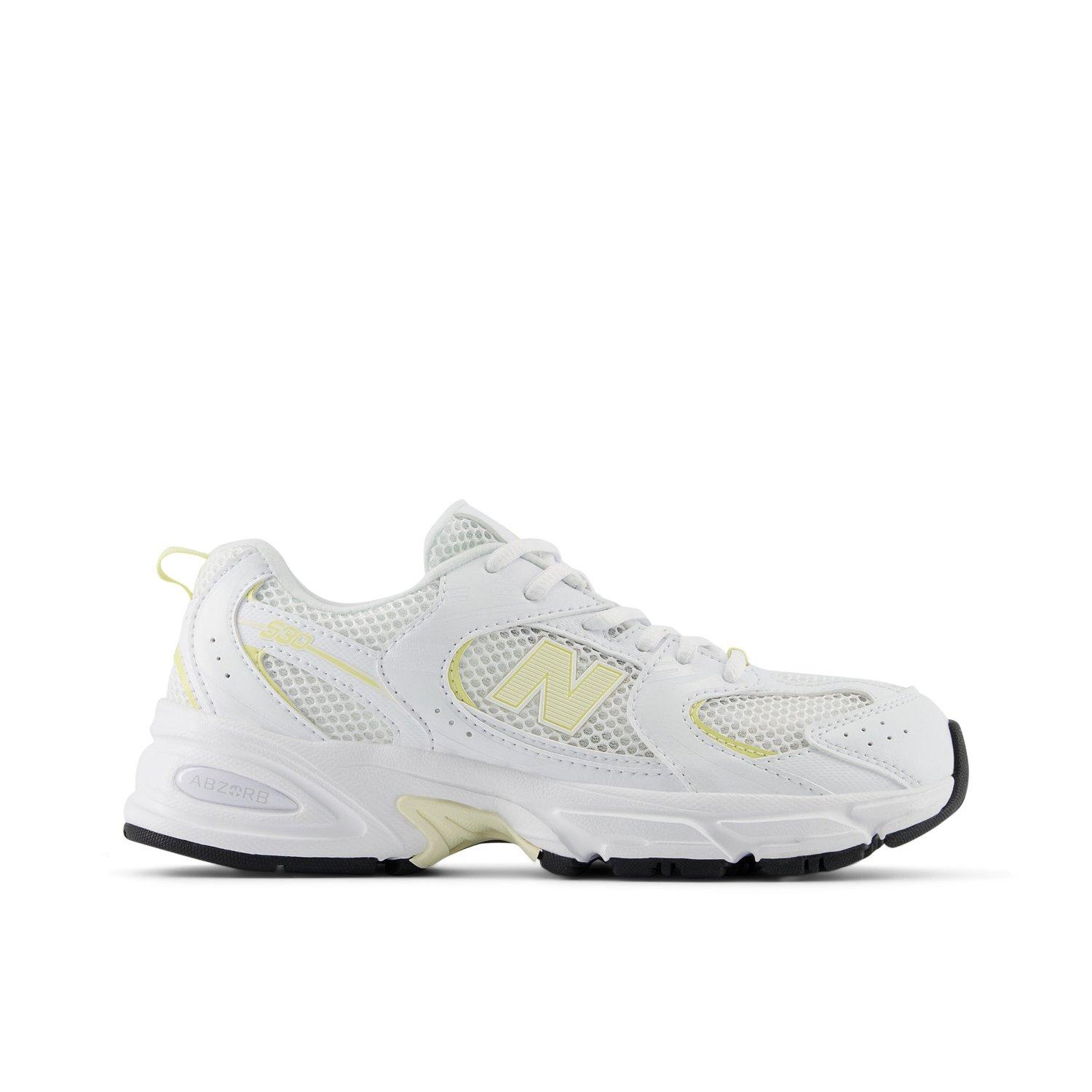 New Balance 530 "White/Yellow" Grade School Girls' Shoe